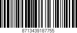 Código de barras (EAN, GTIN, SKU, ISBN): '8713439187755'