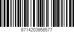 Código de barras (EAN, GTIN, SKU, ISBN): '8714203956577'
