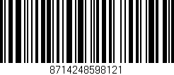 Código de barras (EAN, GTIN, SKU, ISBN): '8714248598121'