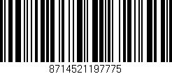 Código de barras (EAN, GTIN, SKU, ISBN): '8714521197775'