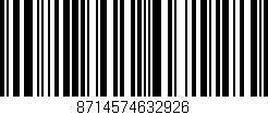 Código de barras (EAN, GTIN, SKU, ISBN): '8714574632926'