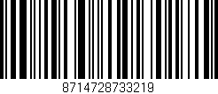 Código de barras (EAN, GTIN, SKU, ISBN): '8714728733219'