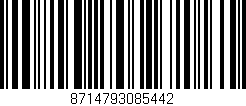 Código de barras (EAN, GTIN, SKU, ISBN): '8714793085442'