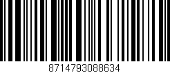 Código de barras (EAN, GTIN, SKU, ISBN): '8714793088634'