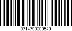 Código de barras (EAN, GTIN, SKU, ISBN): '8714793388543'