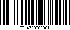 Código de barras (EAN, GTIN, SKU, ISBN): '8714793388901'