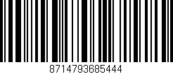 Código de barras (EAN, GTIN, SKU, ISBN): '8714793685444'