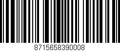 Código de barras (EAN, GTIN, SKU, ISBN): '8715658390008'