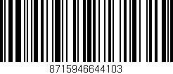 Código de barras (EAN, GTIN, SKU, ISBN): '8715946644103'