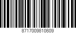 Código de barras (EAN, GTIN, SKU, ISBN): '8717009810609'