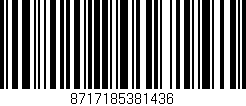 Código de barras (EAN, GTIN, SKU, ISBN): '8717185381436'
