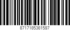 Código de barras (EAN, GTIN, SKU, ISBN): '8717185381597'