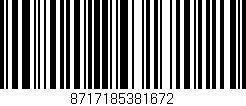 Código de barras (EAN, GTIN, SKU, ISBN): '8717185381672'