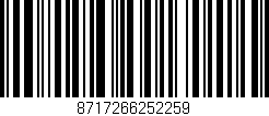 Código de barras (EAN, GTIN, SKU, ISBN): '8717266252259'