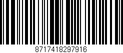 Código de barras (EAN, GTIN, SKU, ISBN): '8717418297916'