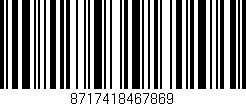 Código de barras (EAN, GTIN, SKU, ISBN): '8717418467869'