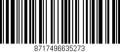 Código de barras (EAN, GTIN, SKU, ISBN): '8717496635273'