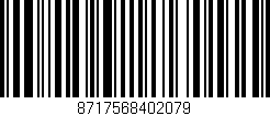 Código de barras (EAN, GTIN, SKU, ISBN): '8717568402079'