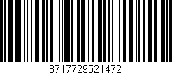Código de barras (EAN, GTIN, SKU, ISBN): '8717729521472'