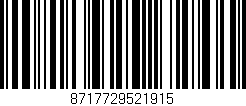Código de barras (EAN, GTIN, SKU, ISBN): '8717729521915'