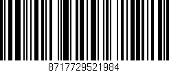 Código de barras (EAN, GTIN, SKU, ISBN): '8717729521984'