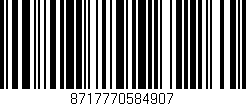 Código de barras (EAN, GTIN, SKU, ISBN): '8717770584907'