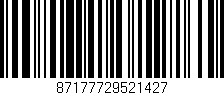 Código de barras (EAN, GTIN, SKU, ISBN): '87177729521427'