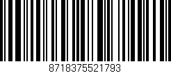 Código de barras (EAN, GTIN, SKU, ISBN): '8718375521793'