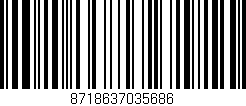 Código de barras (EAN, GTIN, SKU, ISBN): '8718637035686'