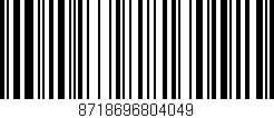 Código de barras (EAN, GTIN, SKU, ISBN): '8718696804049'