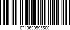 Código de barras (EAN, GTIN, SKU, ISBN): '8718699595500'