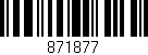 Código de barras (EAN, GTIN, SKU, ISBN): '871877'