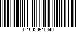 Código de barras (EAN, GTIN, SKU, ISBN): '8719033510340'