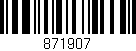 Código de barras (EAN, GTIN, SKU, ISBN): '871907'