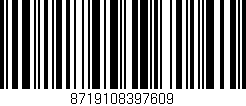 Código de barras (EAN, GTIN, SKU, ISBN): '8719108397609'