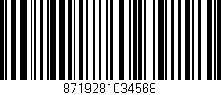 Código de barras (EAN, GTIN, SKU, ISBN): '8719281034568'