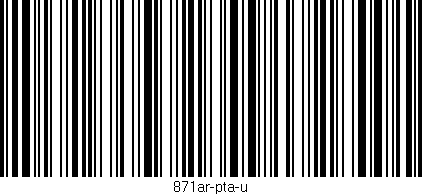 Código de barras (EAN, GTIN, SKU, ISBN): '871ar-pta-u'