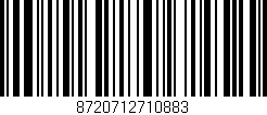 Código de barras (EAN, GTIN, SKU, ISBN): '8720712710883'