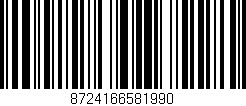 Código de barras (EAN, GTIN, SKU, ISBN): '8724166581990'