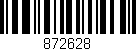 Código de barras (EAN, GTIN, SKU, ISBN): '872628'
