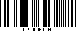 Código de barras (EAN, GTIN, SKU, ISBN): '8727900530940'