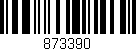 Código de barras (EAN, GTIN, SKU, ISBN): '873390'