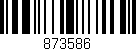 Código de barras (EAN, GTIN, SKU, ISBN): '873586'