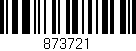 Código de barras (EAN, GTIN, SKU, ISBN): '873721'