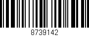 Código de barras (EAN, GTIN, SKU, ISBN): '8739142'