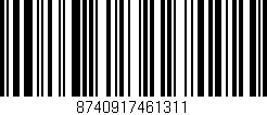 Código de barras (EAN, GTIN, SKU, ISBN): '8740917461311'
