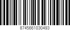 Código de barras (EAN, GTIN, SKU, ISBN): '8745661030493'