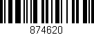 Código de barras (EAN, GTIN, SKU, ISBN): '874620'