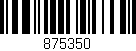 Código de barras (EAN, GTIN, SKU, ISBN): '875350'
