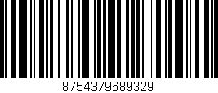 Código de barras (EAN, GTIN, SKU, ISBN): '8754379689329'